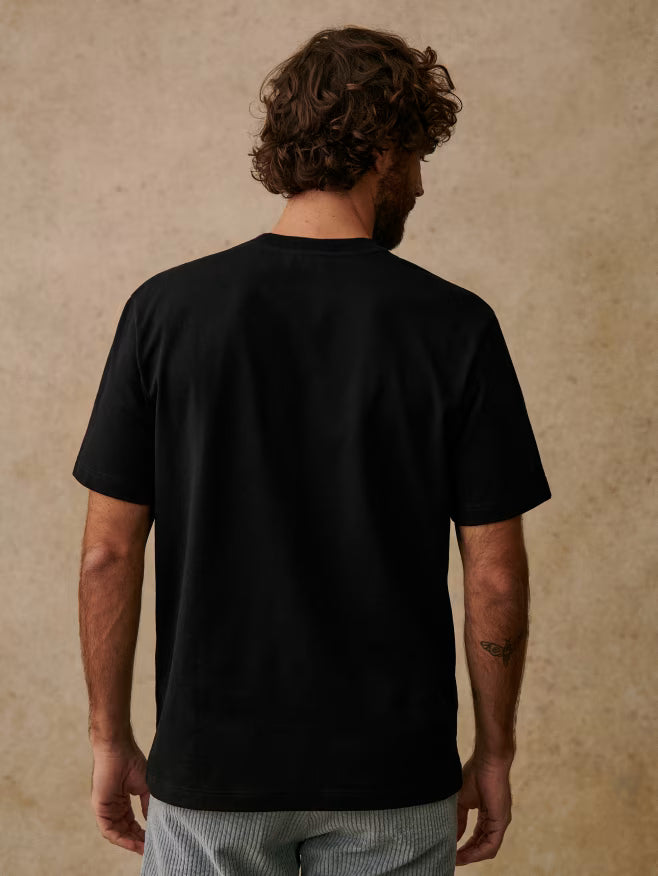 PLAYERA NEGRA BANANA REPUBLIC CUELLO REDONDO