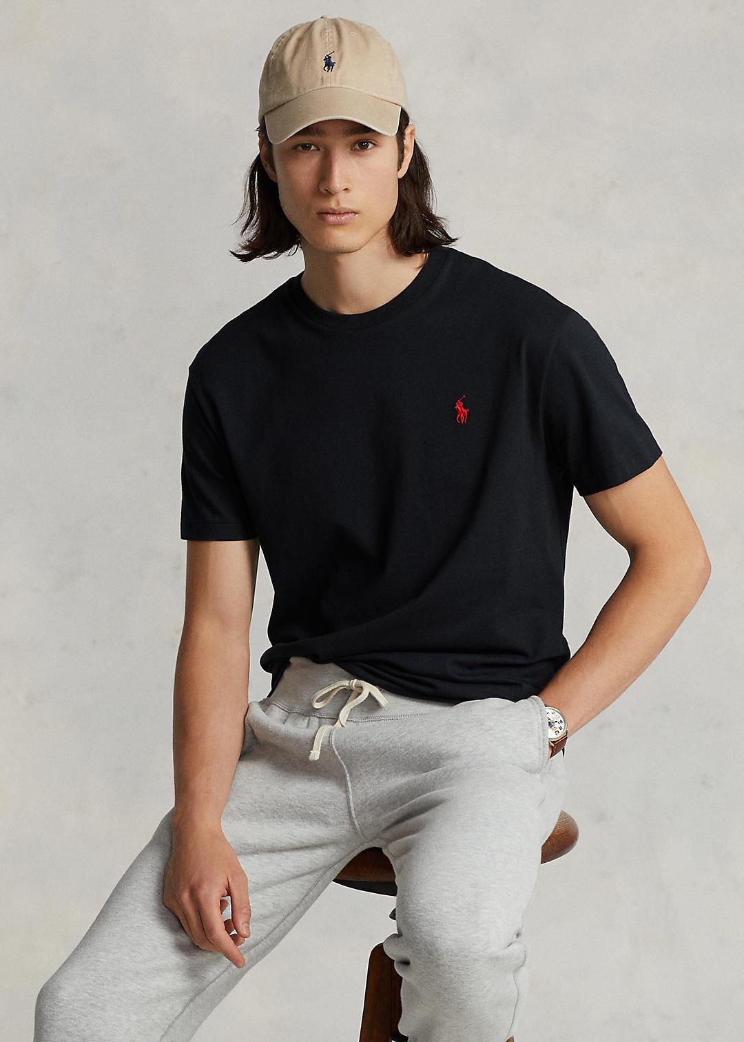 PLAYERA CUELLO REDONDO RALPH LAUREN BLACK