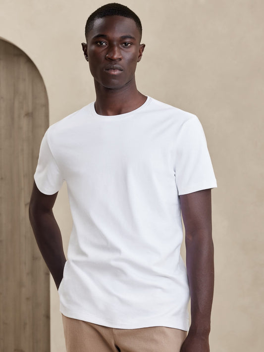 PLAYERA BLANCA BANANA REPUBLIC CUELLO REDONDO