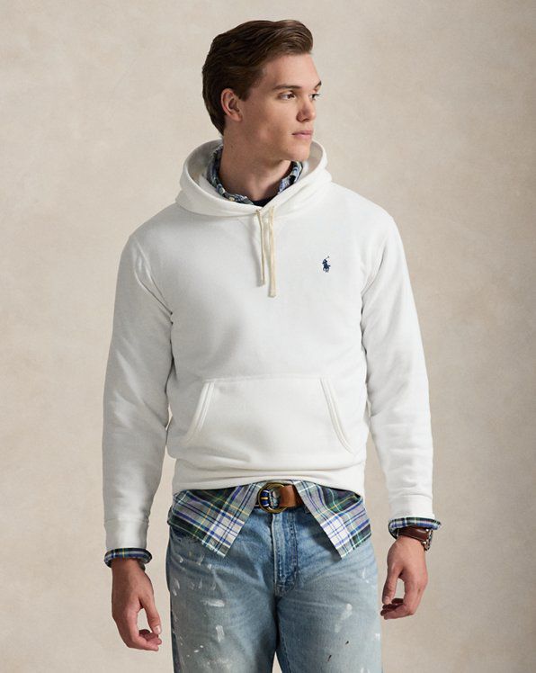 POLO RALPH LAUREN HOODIE WHITE