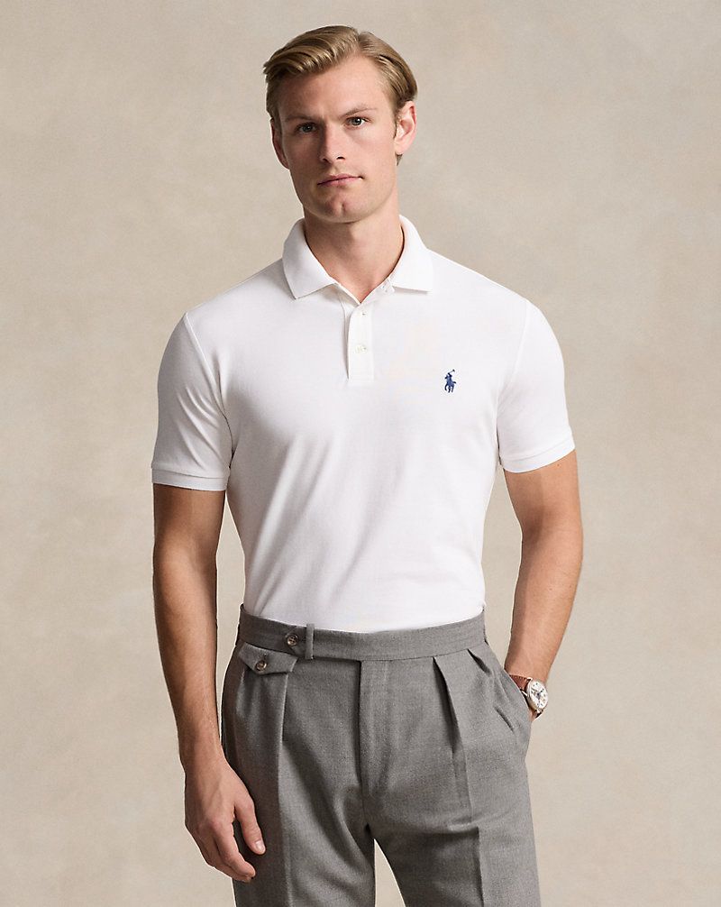 PLAYERA POLO RALPH LAUREN WHITE